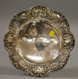 Black, Starr & Frost Sterling Silver Footed Plate